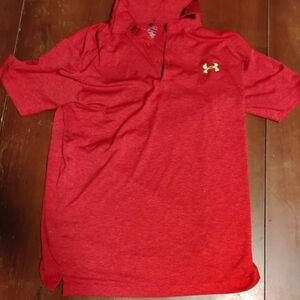 Under Armour Men's Red Polo Shirt